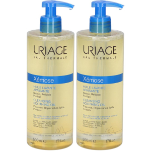 Trova Offerte di uriage xémose olio detergente 500ml set da 2 2x500 ml e compra online