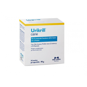 urikrill cane gel 30 bustine bugiardino cod: 947215455 