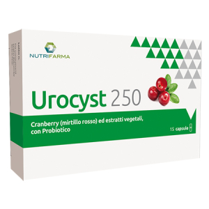 urocyst 250 15 capsule bugiardino cod: 972001073 