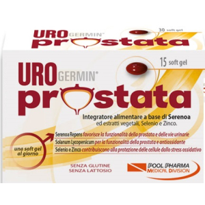 urogermin prostata 15 capsule softgel pool bugiardino cod: 941836773 