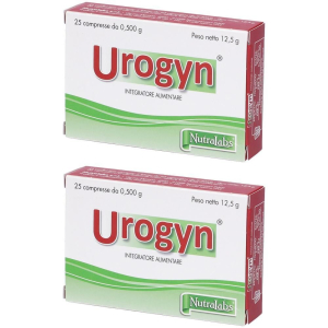 Trova Offerte di urogyn 25 compresse 500 mg 2x12,5 g e compra online