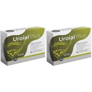 Trova Offerte di uroial plus 14 bustine da 3 g set da 2 2x14x3 g polvere per soluzione e compra online