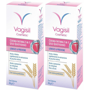 Trova Offerte di vagisil crema intima 2-in-1 uso quotidiano set da 2 2x30 g vagin e compra online