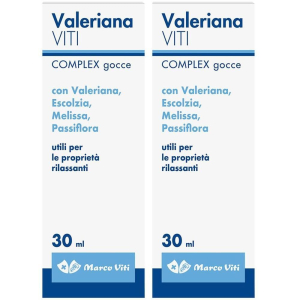 Trova Offerte di valeriana viti complex gocce 30 ml 2x30 ml orali e compra online