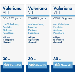 Trova Offerte di valeriana viti complex gocce 30 ml 3x30 ml orali e compra online