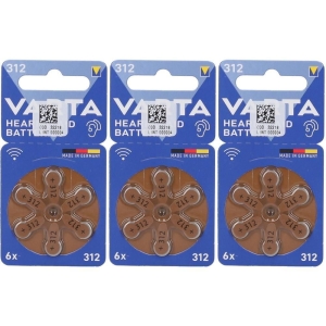 Trova Offerte di varta batterie per apparecchi acustici 312 3x6 st e compra online