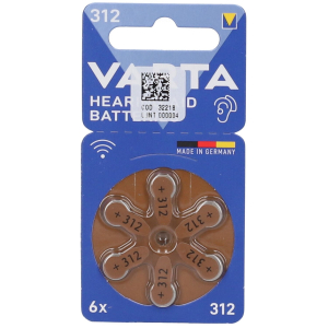 Trova Offerte di varta batterie per apparecchi acustici 312 6 pz altro e compra online