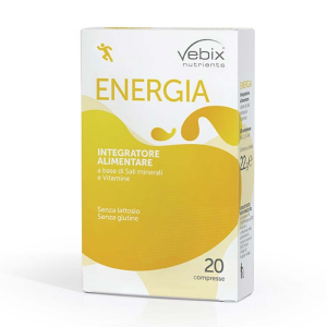 vebix nutrients energia 20 compresse bugiardino cod: 978305795 