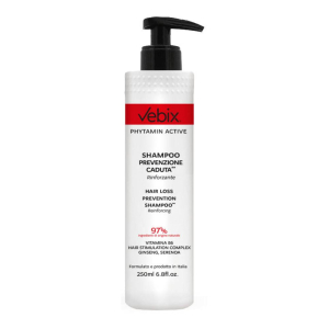 Trova Offerte di vebix phytamin active shampoo prevenzione caduta 250 ml  - shampoo contro la caduta dei capelli e compra online