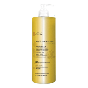 Vebix phytamin natural bagnodoccia camomilla rilassante 1 litro