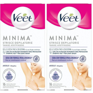 Trova Offerte di veet® minima™ strisce depilatorie set da 2 2x1 pz e compra online