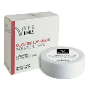 Trova Offerte di veg nails salviettine leva smalto profumate per unghie 15 pezzi erboristeria magentina e compra online