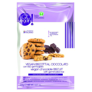 vegan biscotti cioccolato 250g bugiardino cod: 926987797 