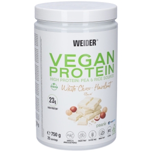 Trova Offerte di Vegan protein ciocco bianco nocciola polvere 750 g per soluzio e compra online