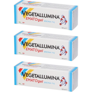 Trova Offerte di vegetallumina® escina 1% gel 3x100 ml e compra online