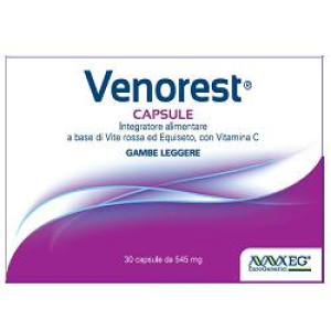 venorest 30 capsule bugiardino cod: 980343267 