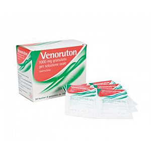 venoruton 1 g - trattamento insufficienza bugiardino cod: 017076074 