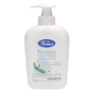Venus sapone liquido neutro 250ml – detergente delicato per mani e viso