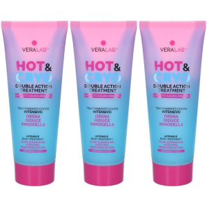 Trova Offerte di veralab hot & cryo trattamento intensivo corpo gel crema 3x200 ml e compra online