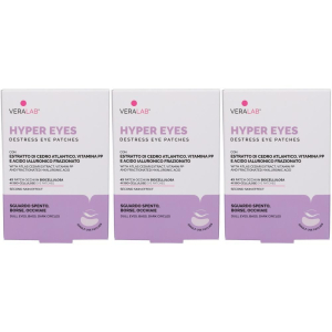 Trova Offerte di veralab hyper eyes destress eye patches kit 4 pezzi 3x4 st e compra online