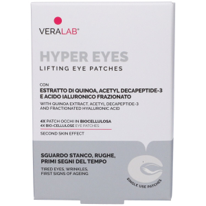 Veralab hyper eyes lifting eye patches kit 4 pezzi pz altro