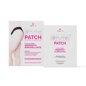 Veralab slim me - patch corpo drenanti azione rimodellante, 4 confezioni