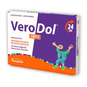 Trova Offerte di verodol cerotti coadiuvante nel trattamento di dolori muscolari e articolari 5 pezzi e compra online