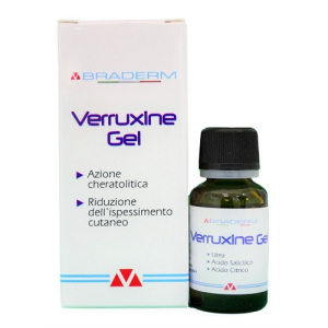 braderm verruxine gel 15ml bugiardino cod: 970936427 