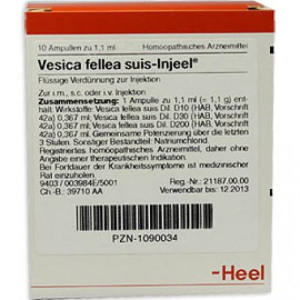 VESICA FELLEA SUIS INJ F HEEL