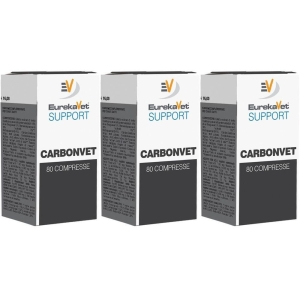 Trova Offerte di vet care carbonvet 3x40 g compresse e compra online
