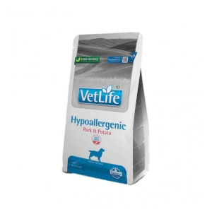 Trova Offerte di Vet life hypoallergenic suino e patata - alimento completo per cani con intolleranze alimentari e dermatosi 12 kg e compra online