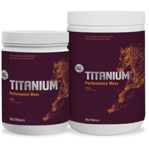 Trova Offerte di Vetnova titanium performance mass - alimento complementare per cavalli per lo sviluppo muscolare 1,5 kg e compra online