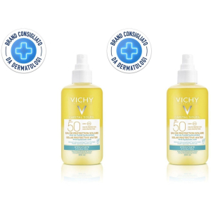 Trova Offerte di vichy capital soleil acqua solare protettiva idratante spf 50 200 ml s e compra online