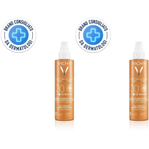 Trova Offerte di vichy capital soleil cell protect fluido ultra leggero spray spf30 200 e compra online