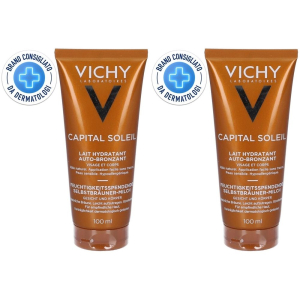Trova Offerte di vichy capital soleil latte idratante auto-abbronzante 100 ml set da 2 e compra online