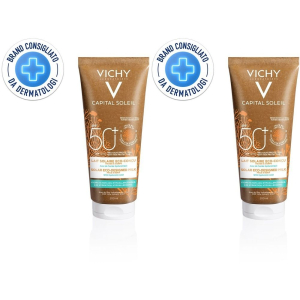Trova Offerte di vichy capital soleil latte solare eco-sostenibile spf50+ 200 ml set da e compra online