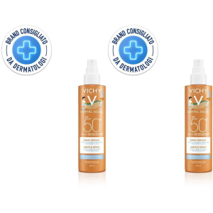 Trova Offerte di vichy capital soleil spray solare dolce bambini spf 50+ protezione ele e compra online