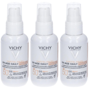 Trova Offerte di vichy capital soleil uv-age daily pigment medium spf50+ protezione ele e compra online
