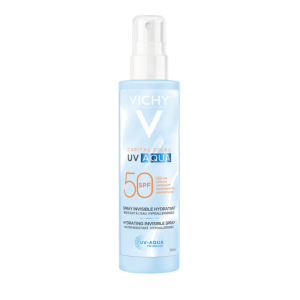 Trova Offerte di vichy capital soleil uv aqua spf 50 spray viso e corpo invisibile idratante e protettivo 200ml 951381538 e compra online
