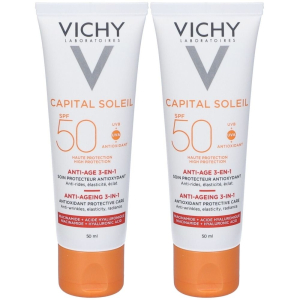 Trova Offerte di vichy crema viso anti-età 3 in 1 abbronzatura intensa spf 50 ml set e compra online