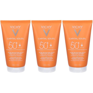 Trova Offerte di vichy cs hydra body milk latte protettivo spf 50 3x150 ml e compra online
