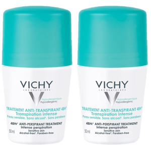 Trova Offerte di vichy deodorante antitraspirante 48h - roll -on 50 ml set da 2 2x50 m e compra online