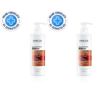 Trova Offerte di vichy dercos kera-solution shampoo ristrutturante 250 ml set da 2 2x25 e compra online