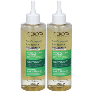 Trova Offerte di vichy dercos technique anti forfora shampoo acqua-schiuma 2x200 ml e compra online
