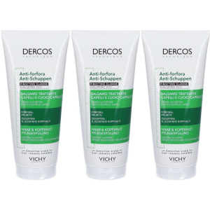 Trova Offerte di vichy dercos technique balsamo anti forfora 3x200 ml e compra online