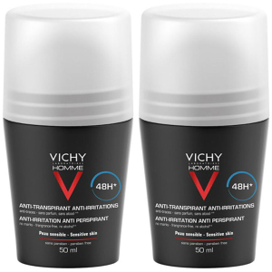 Trova Offerte di vichy homme deodorante roll -on antitraspirante 50 ml set da 2 2x50 e compra online