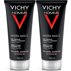 Trova Offerte di vichy homme hydra mag c gel doccia corpo e capelli 200 ml set da 2 2x2 e compra online