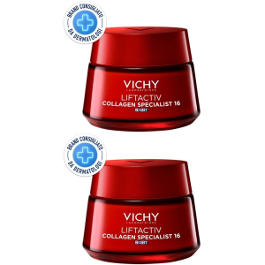 Trova Offerte di vichy liftactiv collagen specialist 16 crema notte: corregge segni e compra online