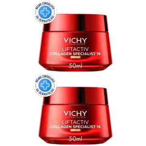 Trova Offerte di vichy liftactiv collagen specialist 16 crema spf50 ricaricabile 2x50 m e compra online