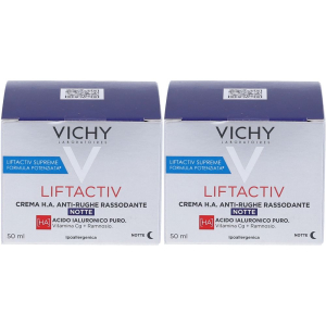 Trova Offerte di vichy liftactiv h.a. crema notte rassodante anti-rughe set da 2 2x50 m e compra online